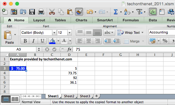 How to combine text and formula in excel